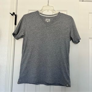 Rag & Bone Heather Gray V-Neck Short Sleeve Tee Cotton T-Shirt - Men’s Medium